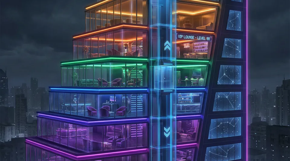 棋牌试玩 星座摩天楼VIP层级系统